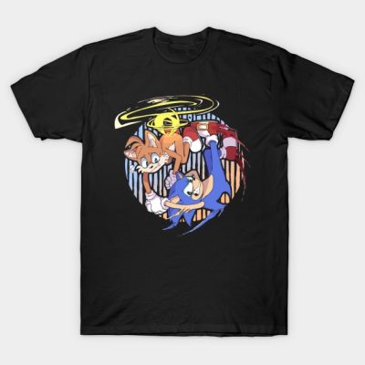 Sonic Art Work T-Shirt Official Sonic Merch