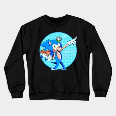 Sonic The Hedgehog Movie Crewneck Sweatshirt Official Sonic Merch