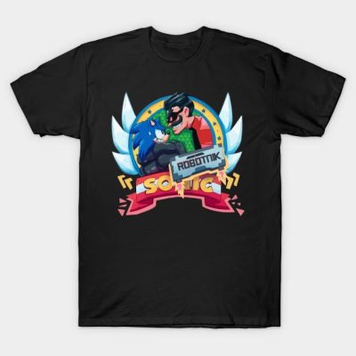 Sonic Robotik T-Shirt Official Sonic Merch