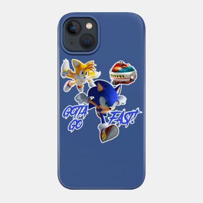 Gotta Go Fast Phone Case Official Sonic Merch