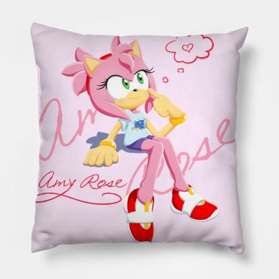 Amy Rose Throw Pillow Official Sonic Merch