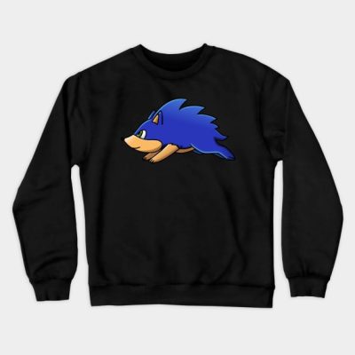 Blue Hedgehog Crewneck Sweatshirt Official Sonic Merch