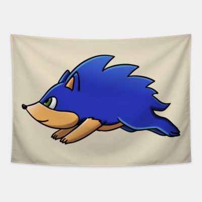 Blue Hedgehog Tapestry Official Sonic Merch