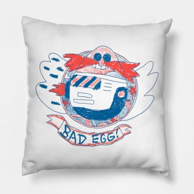 Bad Egg Throw Pillow Official Sonic Merch