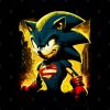 Angry Super Hero Blue Hedgehog Tapestry Official Sonic Merch
