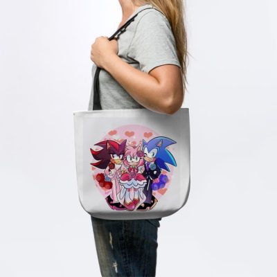 Shadow X Amy X Sonic Tote Official Sonic Merch