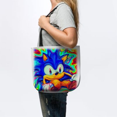 Trippy Hedgehog Tote Official Sonic Merch