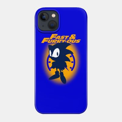 Cute Fast Furious Hedgehog Sonic Mashup For Gamers Phone Case Official Sonic Merch