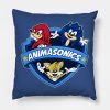 Animasonics Throw Pillow Official Sonic Merch