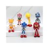 6 Sonic Cartoon Models with Good Looks and Creative Knuckles Miles Prower Shadow Children s Decorative - Sonic Merch Store