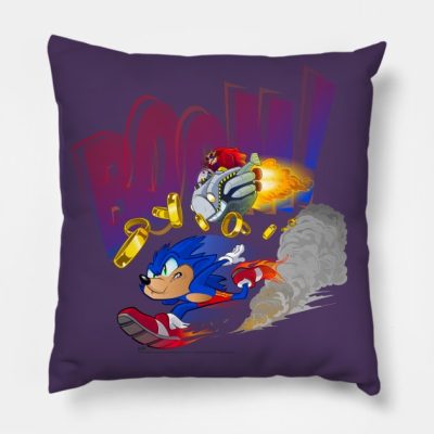 Sonic Boom Throw Pillow Official Sonic Merch