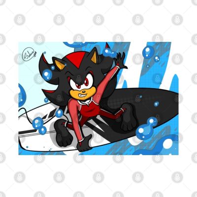 Shadow Surfer Tapestry Official Sonic Merch