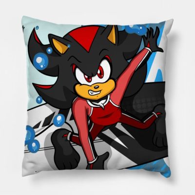 Shadow Surfer Throw Pillow Official Sonic Merch