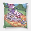 Blaze And Silvers Picnic Throw Pillow Official Sonic Merch