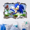 Cartoon Animation Wall Stickers Sonic The Hedgehog High value Creative Game Surrounding Children s Room 3D - Sonic Merch Store