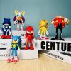 Cartoon Model Toys Sonic The Hedgehog Knuckles Miles Prower Shadow Anime Peripherals High value Creative Joints - Sonic Merch Store