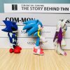Cartoon Model Toys Sonic The Hedgehog Knuckles Miles Prower Shadow Anime Peripherals High value Creative Joints 4 - Sonic Merch Store