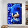 Cartoon S Sonic V Video Games Poster Classic Anime Poster Wall Sticker For Living Room Bar 2 - Sonic Merch Store