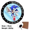 Cartoon Two dimensional Table Clock Sonic The Hedgehog High value Simple Pendulum Hanging Dual purpose Clock 1 - Sonic Merch Store