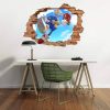 Cartoon Wall Stickers Sonic The Hedgehog Children s Room Creative 3D Bedroom Poster Decoration Self Adhesive 2 - Sonic Merch Store