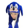 New Anime Hedgehog Sonic Plush Hat Press Jump Cap Kawaii Funny Creative Colorful Luminous Rabbit Ears 2 - Sonic Merch Store