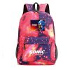 New Cartoon Backpack Sonic The Hedgehog Game Peripheral High value Creative Starry Sky Student Large capacity 3 - Sonic Merch Store