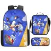 New Cartoon Backpack Sonic The Hedgehog Game Surrounding High value Fashion Creative Printing Student Large capacity - Sonic Merch Store
