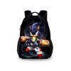 New Cartoon Backpack Sonic The Hedgehog High value Creative Cute Fashion Waterproof Large capacity Student Lightweight 2 - Sonic Merch Store