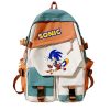 New Cartoon Creative Sonic The Hedgehog Schoolbag Fashion High value Campus Forest Department Versatile Large capacity 5 - Sonic Merch Store