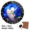 New Cartoon Creative Table Clock Sonic The Hedgehog High value Two dimensional Simple Swing Dual purpose 1 - Sonic Merch Store