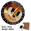 New Cartoon Creative Table Clock Sonic The Hedgehog High value Two dimensional Simple Swing Dual purpose 4 - Sonic Merch Store