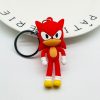 New Cartoon Doll Key Chain Sonic Knuckles Shadow Silver Amy Rose High value Fashion Creative Cute 5 - Sonic Merch Store