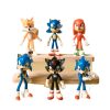 New Cartoon Hand made Sonic The Hedgehog High value Creative Game Peripheral Car Toys Movable Model 1 - Sonic Merch Store