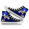 New Cartoon High top Canvas Shoes Sonic The Hedgehog Anime Peripheral High value Fashion Creative Printing 6 - Sonic Merch Store
