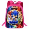 New Cartoon Printing School Bag Sonic The Hedgehog Creative Fashion Game Surrounding High value 16 inch 5 - Sonic Merch Store