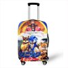 New Cartoon Protective Cover Sonic The Hedgehog Fashion Game Peripheral High value Creative Printing Waterproof Suitcase 14 - Sonic Merch Store