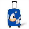 New Cartoon Protective Cover Sonic The Hedgehog Fashion Game Peripheral High value Creative Printing Waterproof Suitcase 4 - Sonic Merch Store