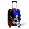 New Cartoon Protective Cover Sonic The Hedgehog Fashion Game Peripheral High value Creative Printing Waterproof Suitcase 5 - Sonic Merch Store