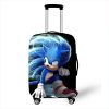New Cartoon Protective Cover Sonic The Hedgehog Fashion Game Peripheral High value Creative Printing Waterproof Suitcase 9 - Sonic Merch Store