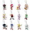 New Key Chain Pendant Cartoon Sonic The Hedgehog Surrounding PVC Daily Manga High value Creative Exquisite - Sonic Merch Store
