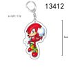 New Key Chain Pendant Cartoon Sonic The Hedgehog Surrounding PVC Daily Manga High value Creative Exquisite 2 - Sonic Merch Store