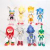 New Sonic Doll Hand run Cartoon Knuckles Miles Prower Shadow Silver Amy Rose High value Micro - Sonic Merch Store