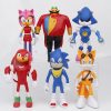 New Sonic Doll Hand run Cartoon Knuckles Miles Prower Shadow Silver Amy Rose High value Micro 5 - Sonic Merch Store