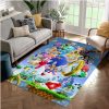Sonic 29Th Anniversary Collab Poster Area Rug Living Room Rug Us Gift Decor - Sonic Merch Store