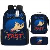 Sonic The Hedgehog Backpack Cartoon Fashion High Value Creative Printing Game Peripheral Student School Bag Portable 2 - Sonic Merch Store