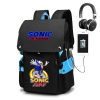 Sonic The Hedgehog Backpack Cartoon High value Creative Fashion Game Peripheral Large Capacity 15 6 inch 3 - Sonic Merch Store