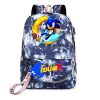 Sonic The Hedgehog Backpack Cartoon High value Creative Fashion Game Peripheral Students Large capacity Leisure Travel 2 - Sonic Merch Store