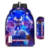 Sonic The Hedgehog Backpack Cartoon Large capacity High value Fashion Creative Game Peripheral Student Schoolbag Two 5 - Sonic Merch Store