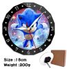 Sonic The Hedgehog Cartoon Desk Clock High value Two dimensional Cute Simple Pendulum Hanging Dual purpose 1 - Sonic Merch Store