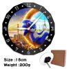 Sonic The Hedgehog Cartoon Desk Clock High value Two dimensional Cute Simple Pendulum Hanging Dual purpose 2 - Sonic Merch Store